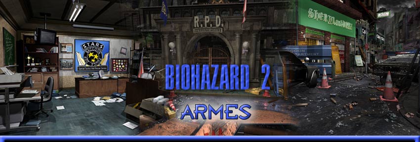 Retour au menu de Biohazard 2