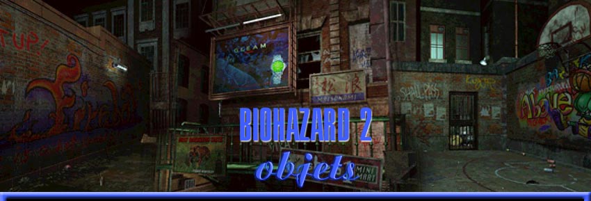 Retour au menu de Biohazard 2