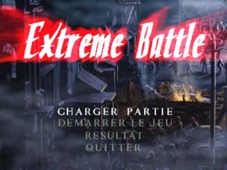 menu extreme battle