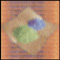 mlange deux herbes vertes et une bleue